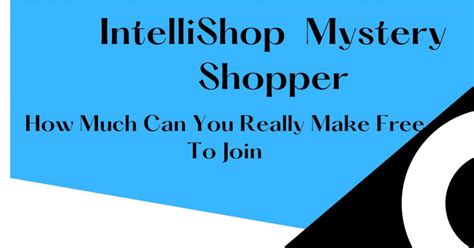 intellishop mystery shop.